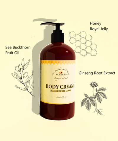 Bee By The Sea Body Cream Pump