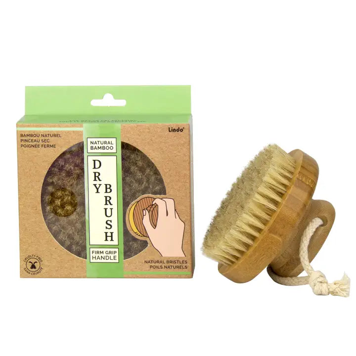 Natural Bamboo Dry Brush