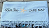 Custom Embroidered One Sided Terry Beach Towel