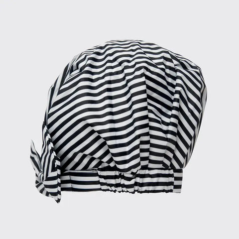 Striped Shower Cap