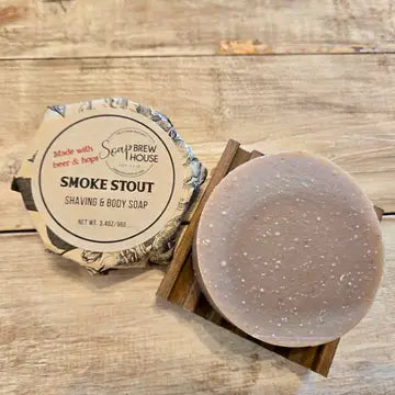 Soap Brewhouse Smoke Stout Shaving & Body Soap