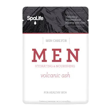 Men's Volcanic Ash Face Mask