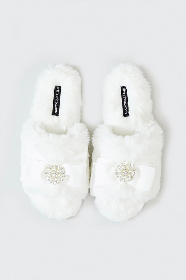 Luxurious Toe Post Slippers