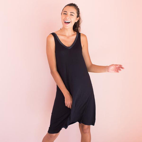 Faceplant Dreams V-Neck Nightgown