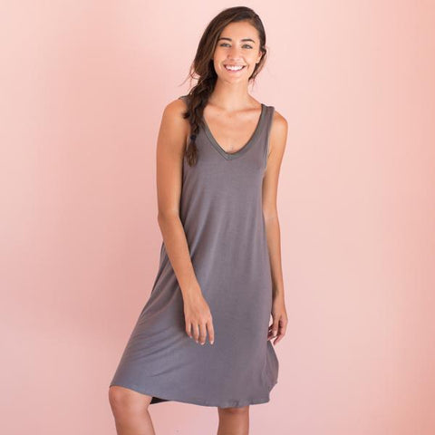 Faceplant Dreams V-Neck Nightgown