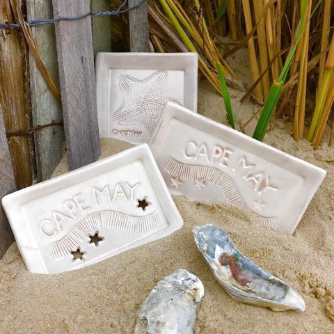 Hand Crafted Cape May Soap Dishes