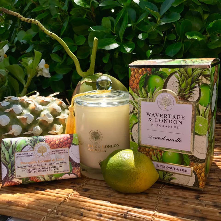 Wavertree and London Pineapple, Coconut, and Lime Candle